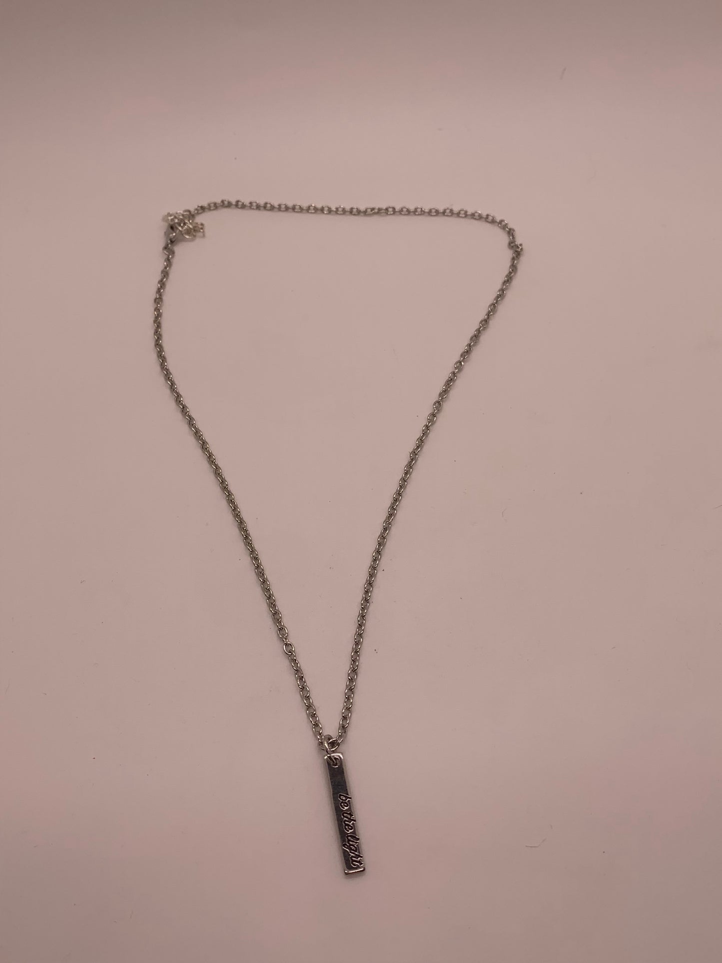 Be The Light Necklace | Silver