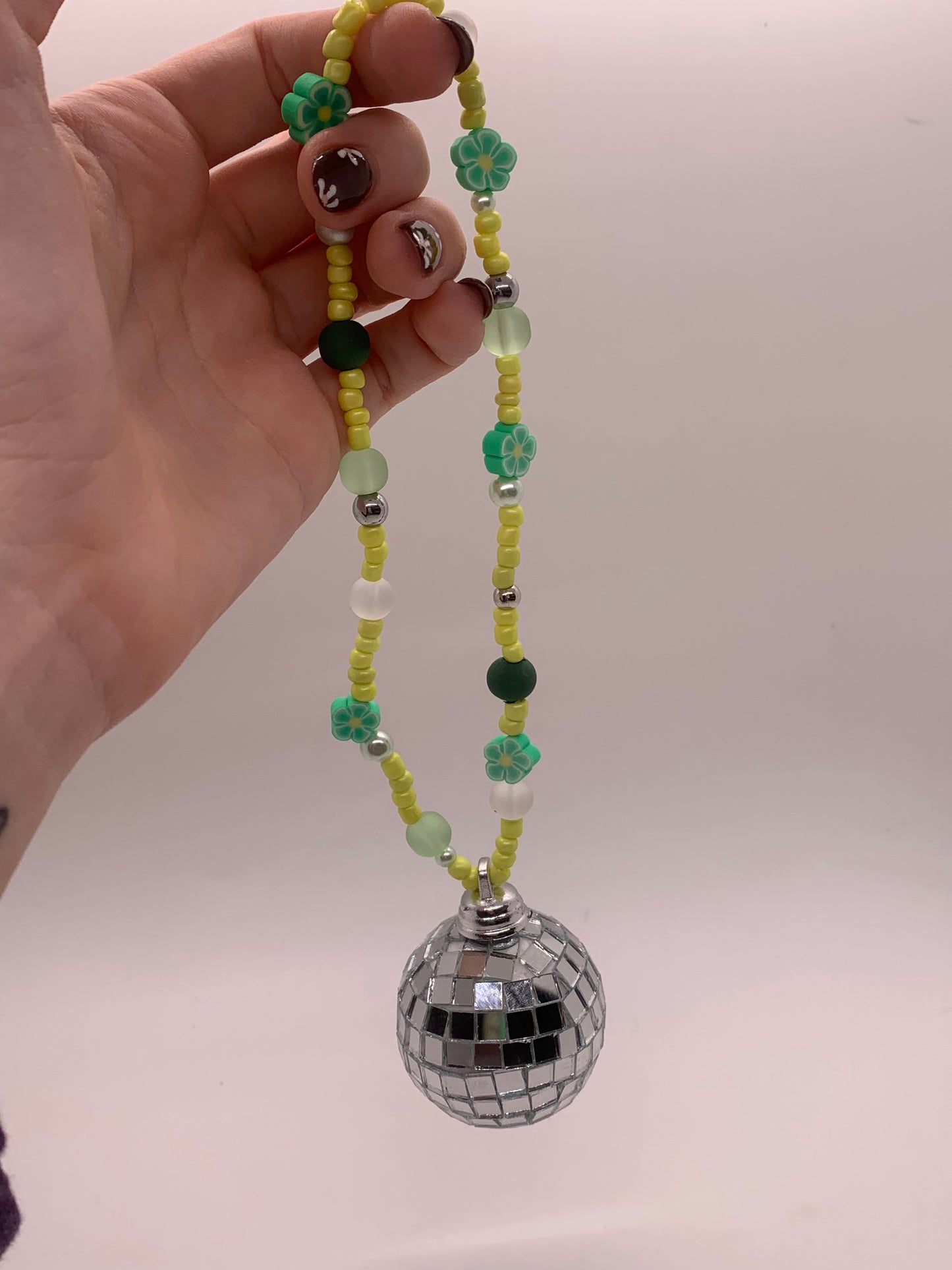 Car Charm | Green Disco