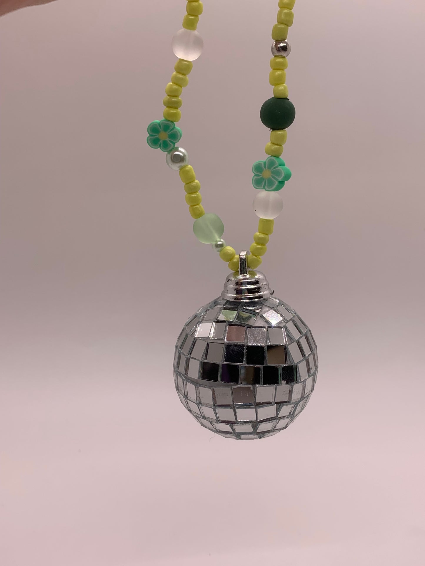 Car Charm | Green Disco