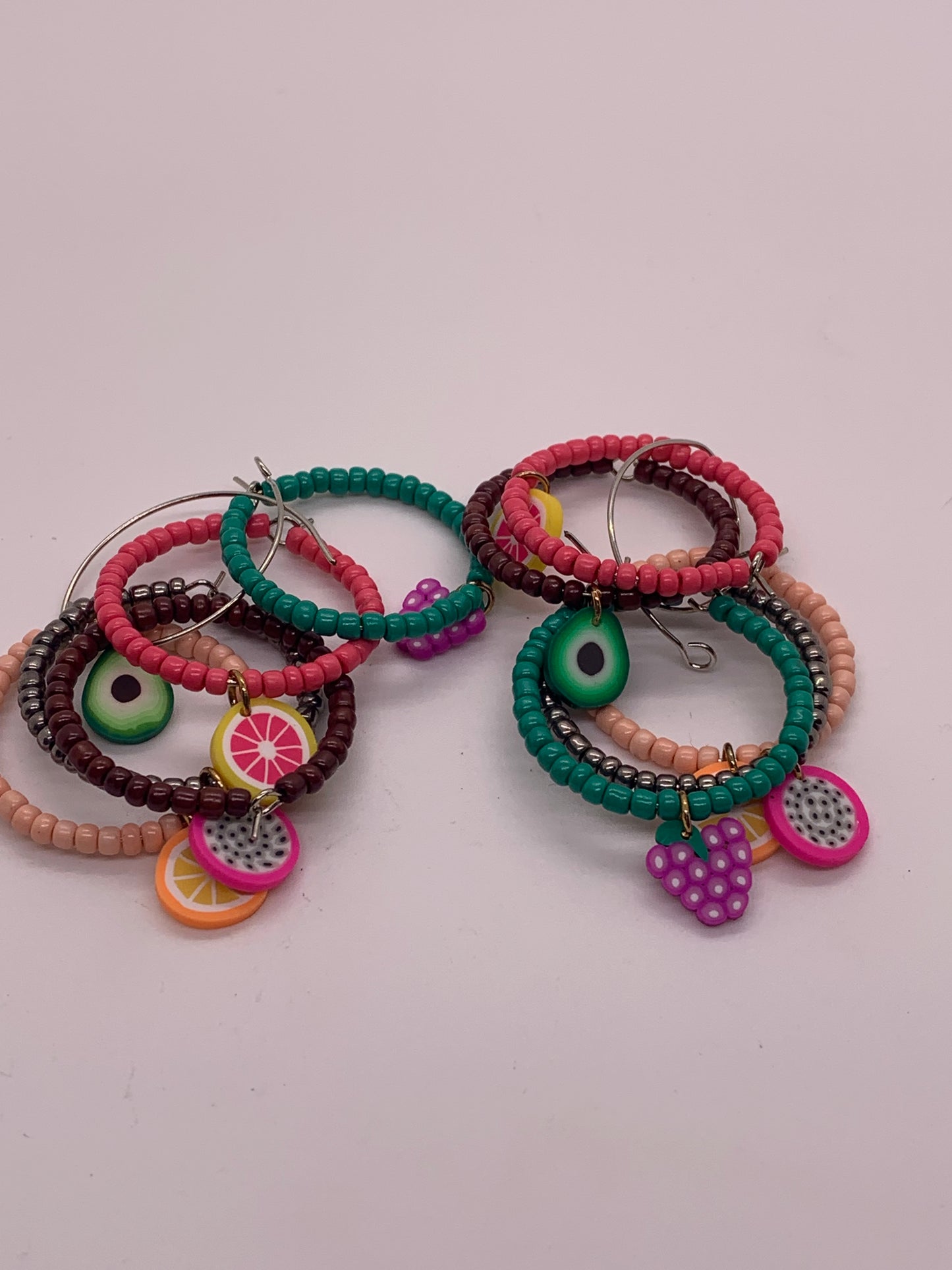 Fruit Wine Charms | Set of 5
