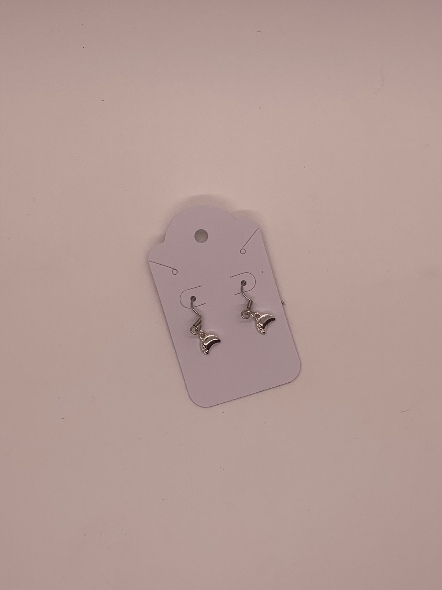 Mini Taco Earrings | Silver