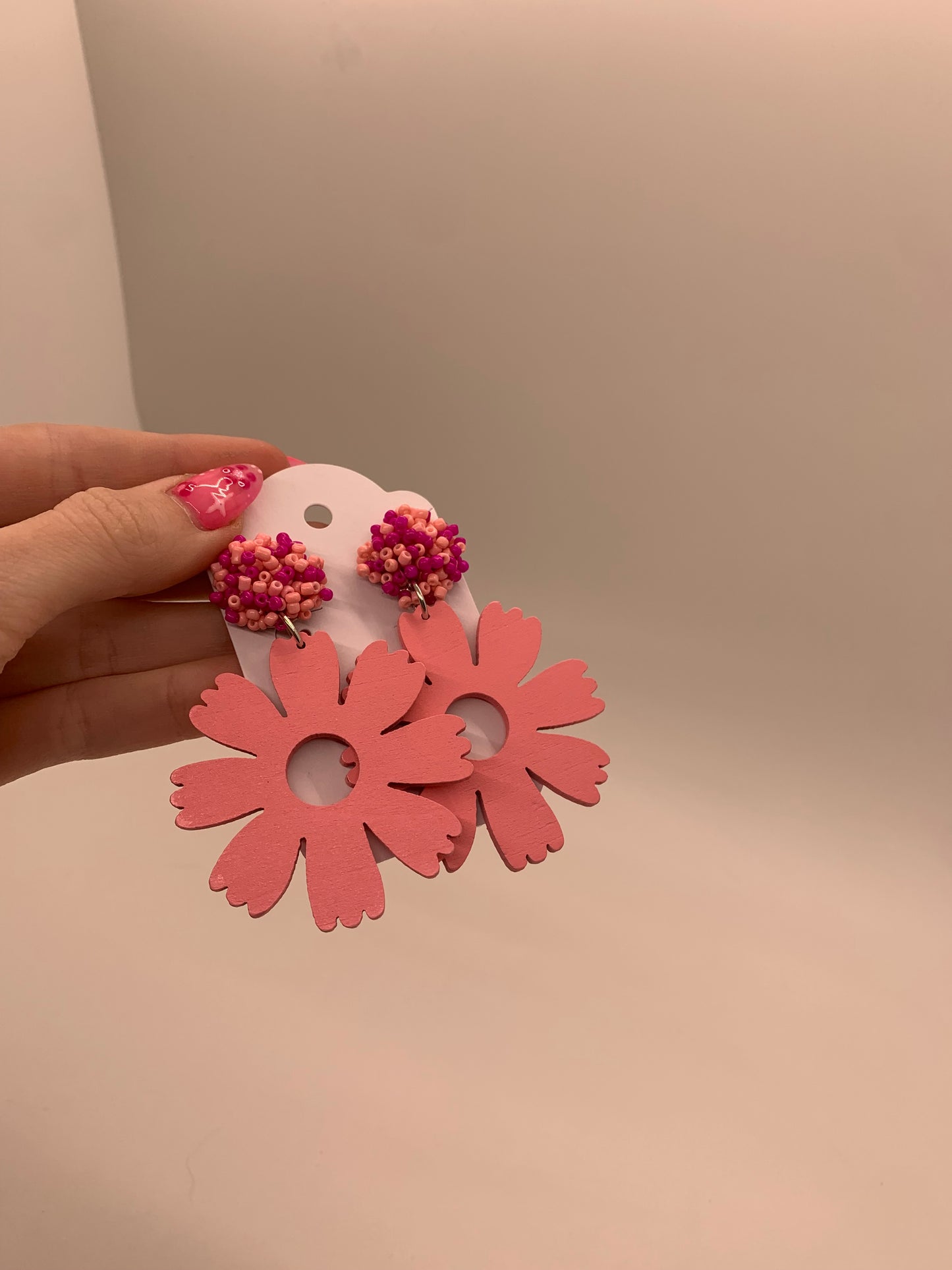 Floral Paradise Earrings | Purple & Pink