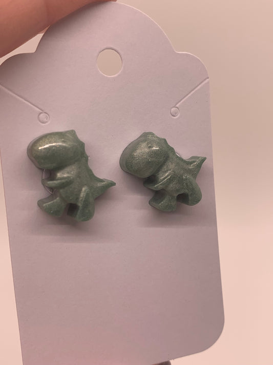 Dinosaur Studs | Tyrannosaurus | Green