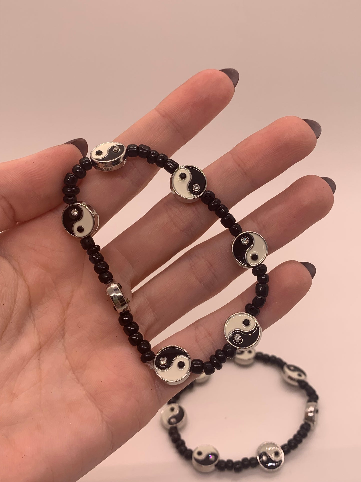 Yin and Yang Bracelet | Black & White