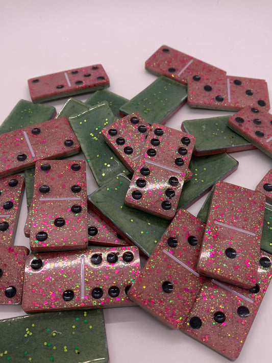 Resin Dominos | Watermelon