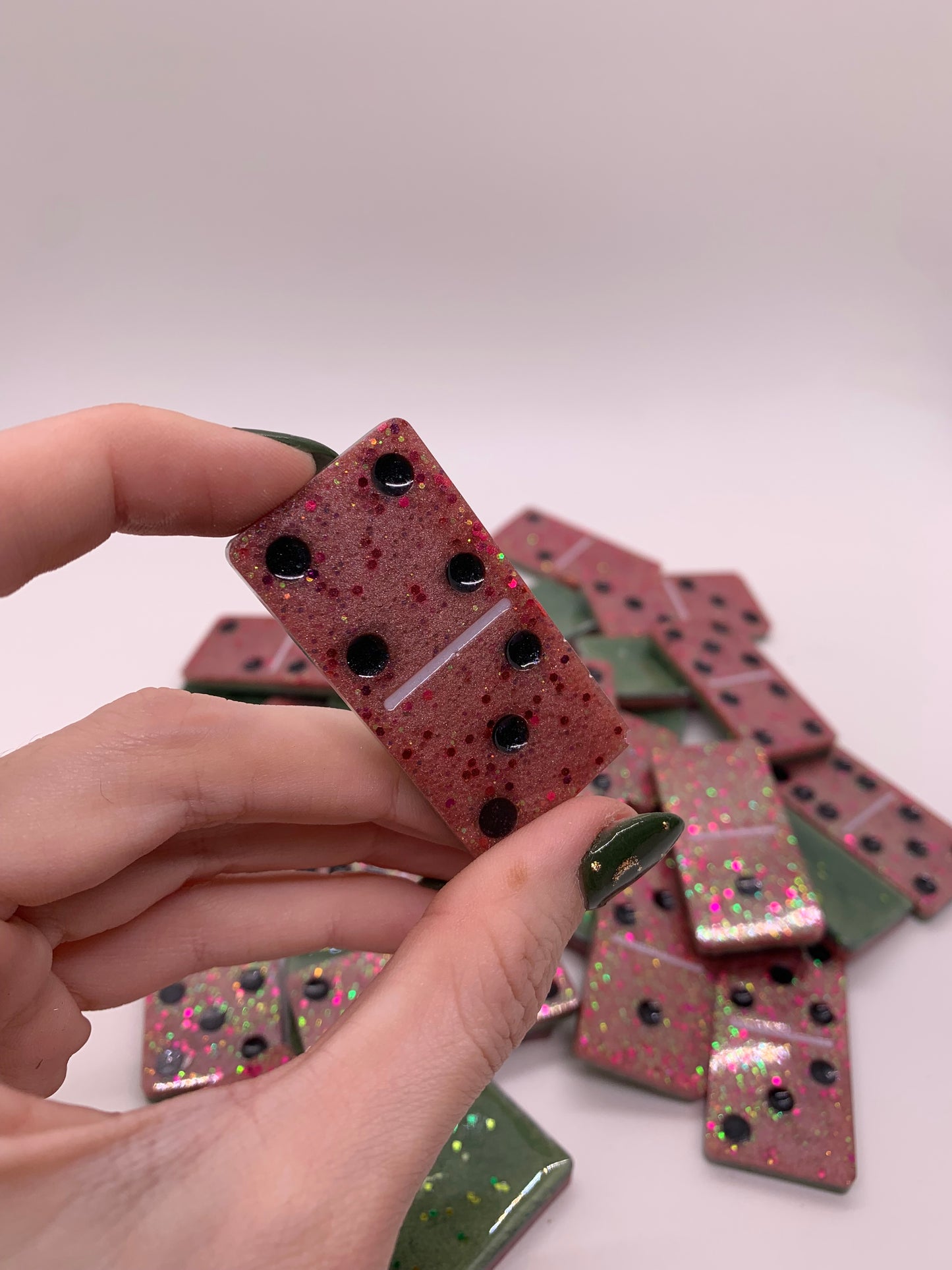 Resin Dominos | Watermelon