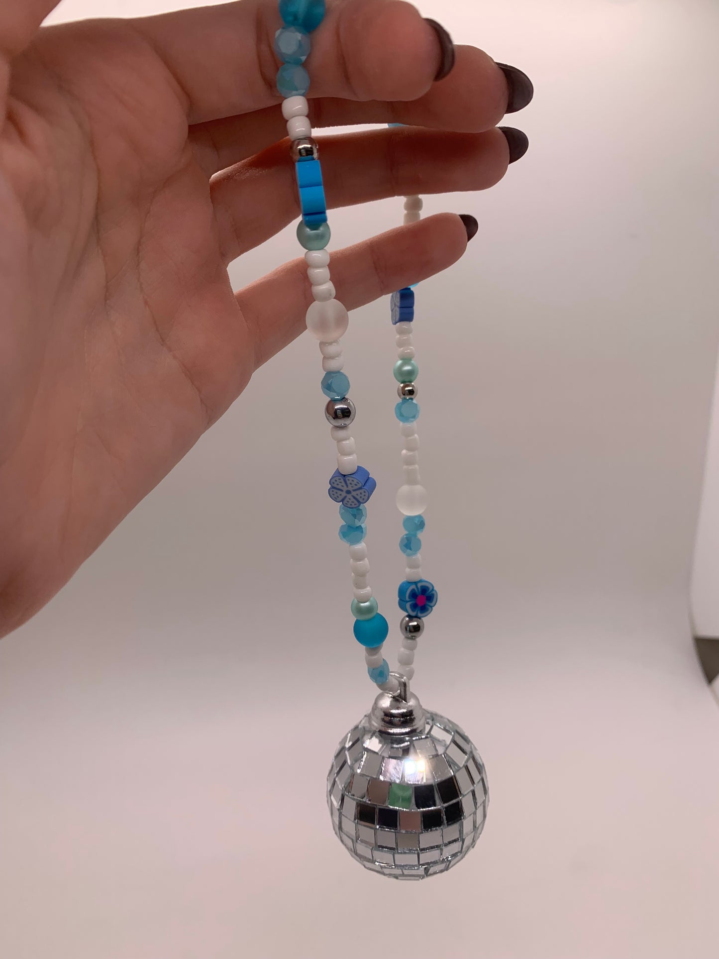 Car Charm | Blue Disco