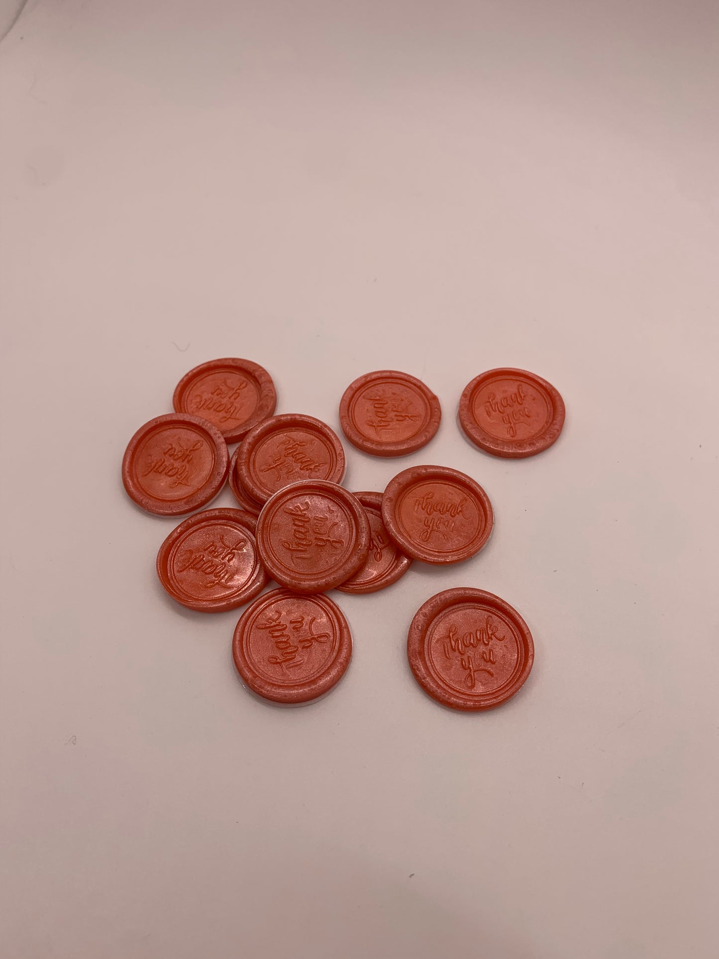 Thank You Wax Seals | Light Pink