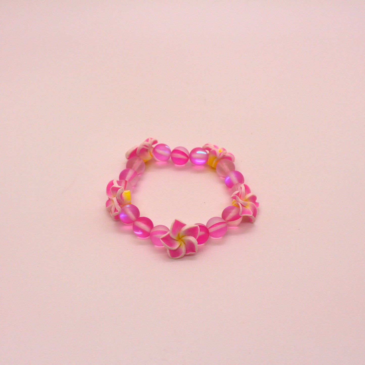 Kids | Flower Bracelet | Pink