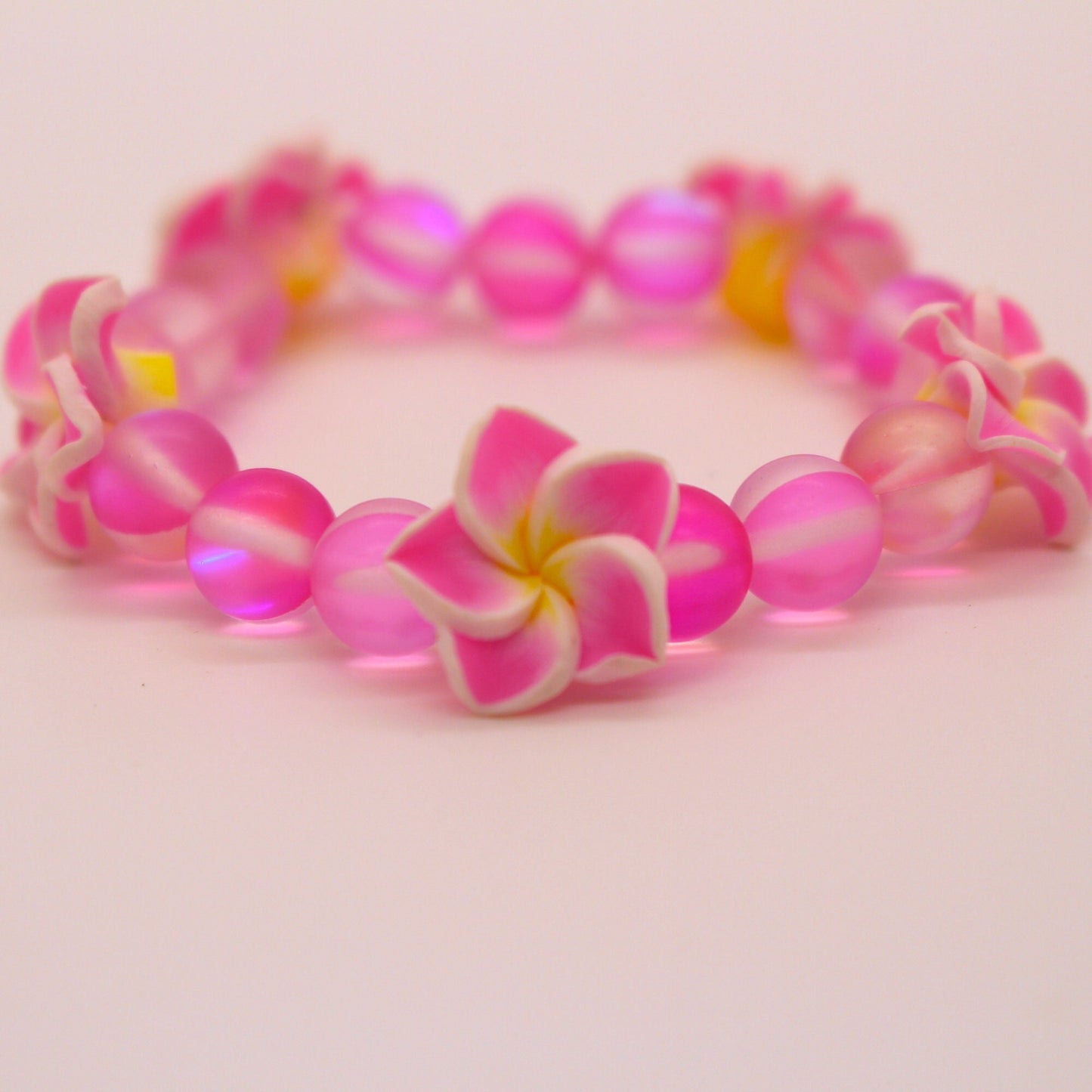 Kids | Flower Bracelet | Pink