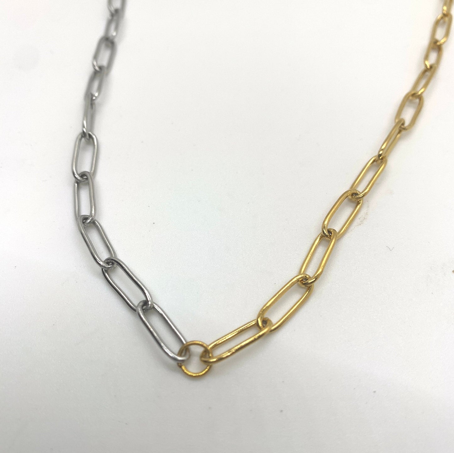 Mixed Metals Necklace | Gold & Silver