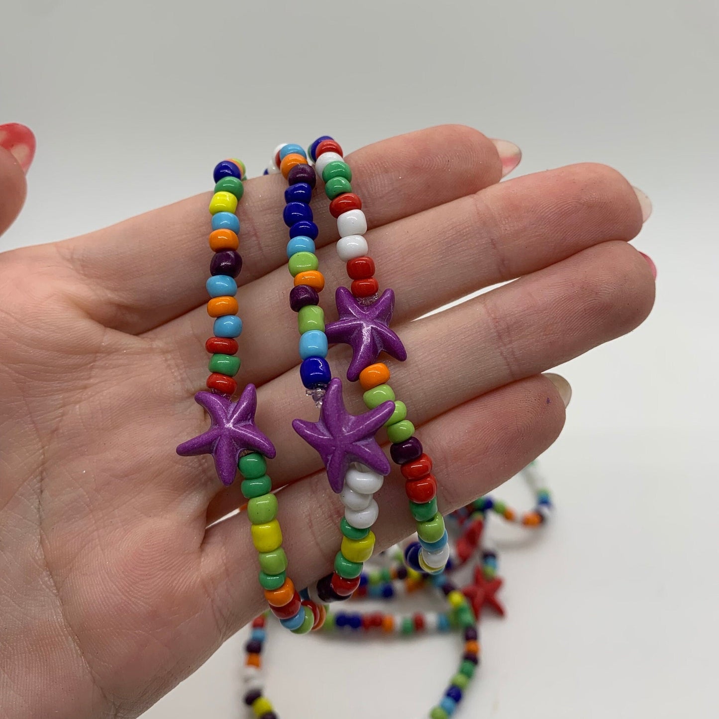 Rainbow Starfish Bracelet | Multicolor